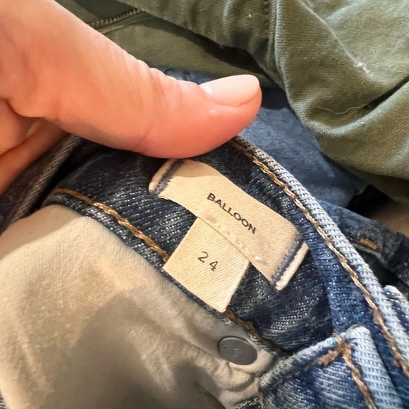 Madewell Balloons High Rise Jeans size 24 - Picture 4 of 7